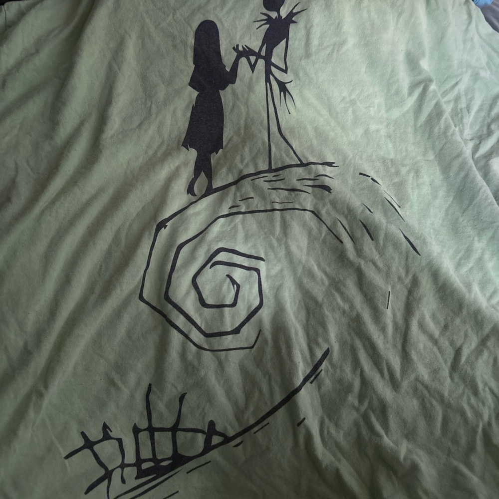 Disney Nightmare Before Christmas Shirt | Jack & Sally | 2XL